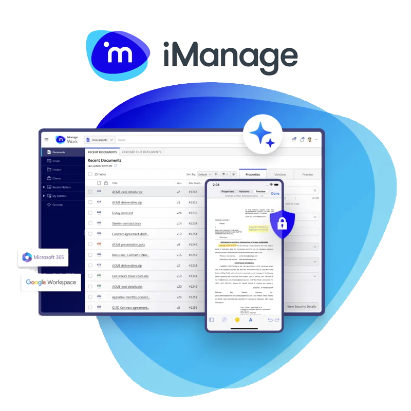 iManage - Documents management platform